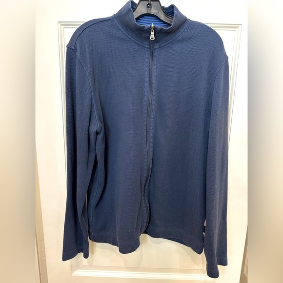 Hugo Boss men’s full zip sweater - Picture 2 of 8